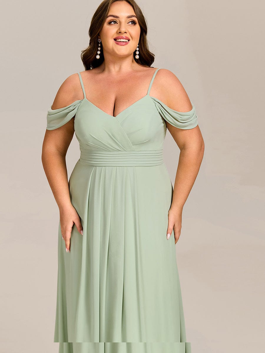 Sage Green Bridesmaid Dresses #style_ES02354MG