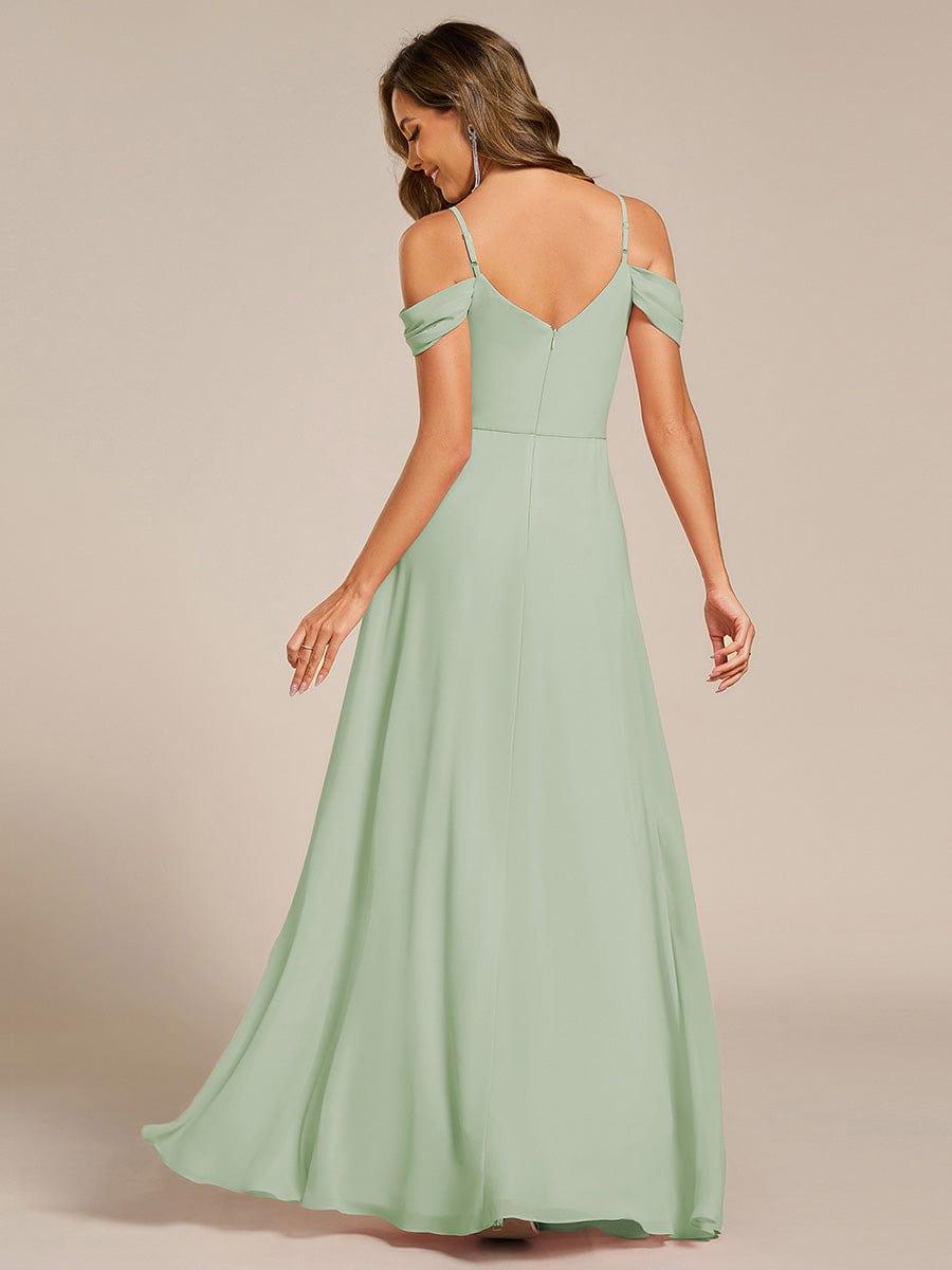 Sage Green Bridesmaid Dresses #style_ES02354MG