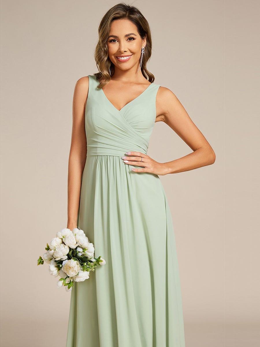 Sage Green Bridesmaid Dresses #style_ES02355MG