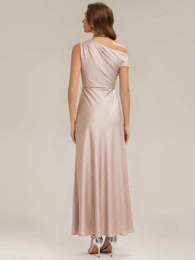ever OPAL|Convertible Satin Drop Shoulder Sleeve Dress