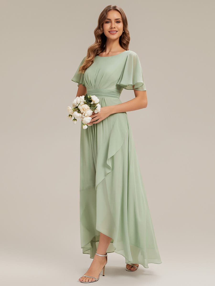 Sage Green Bridesmaid Dresses #style_ES02708MG