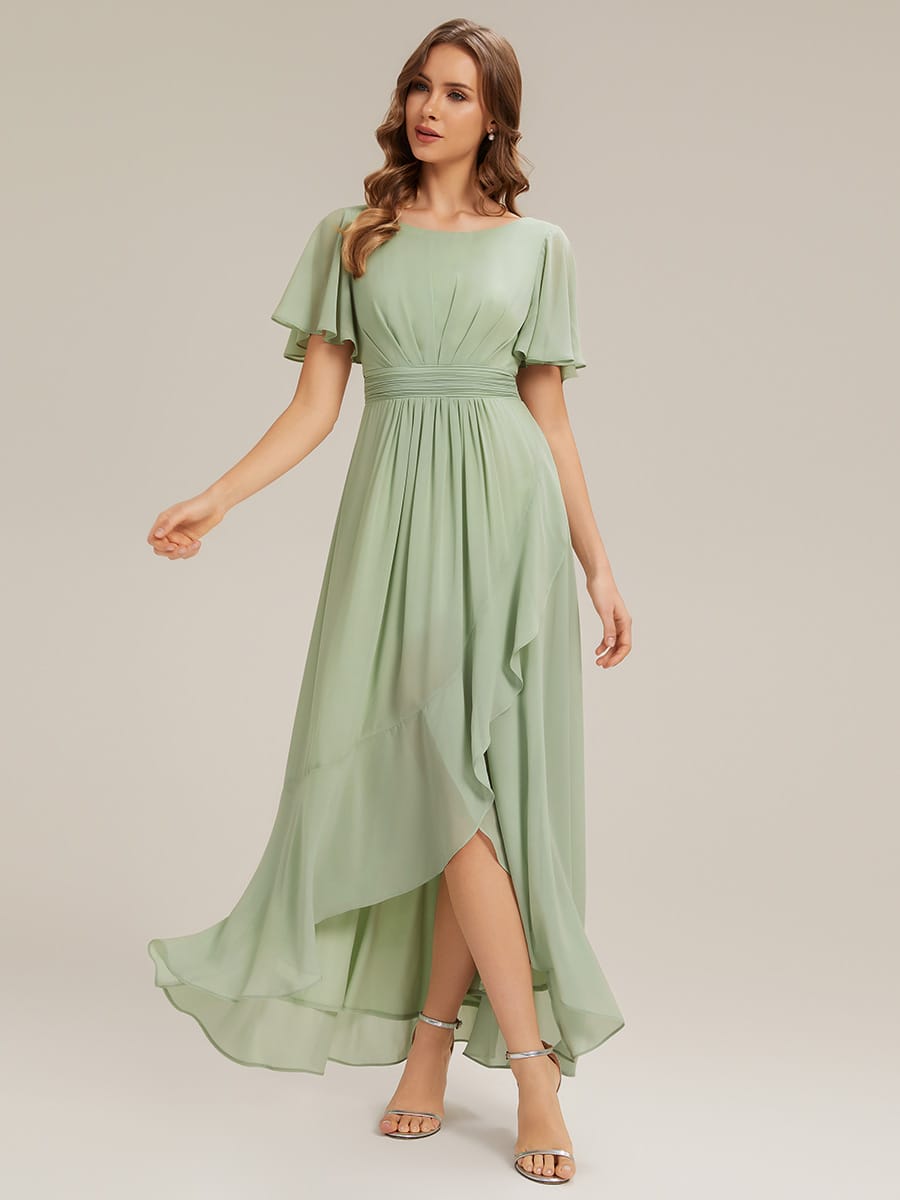Sage Green Bridesmaid Dresses #style_ES02708MG