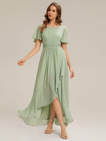 Sage Green Bridesmaid Dresses #style_ES02708MG