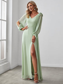 Sage Green Bridesmaid Dresses #style_ES80116MG