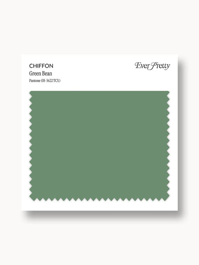 Ever-Pretty Chiffon Swatch Green Bean