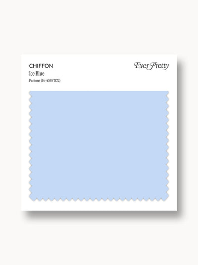 Ever-Pretty Chiffon Swatch Ice Blue