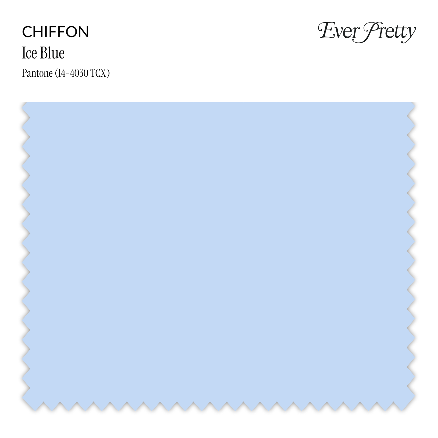 Ever-Pretty Chiffon Swatch #Color_Ice Blue