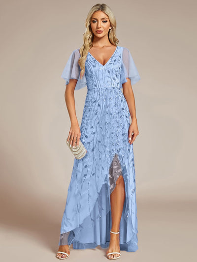 ever ALIX|V-Neck Sequined Mother of The Bride Dresses