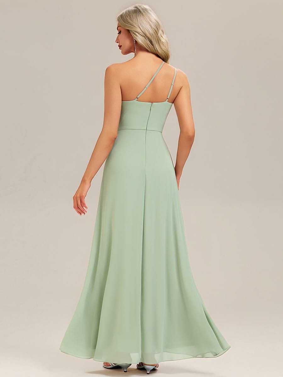 Sage Green Bridesmaid Dresses #style_MS02566MG