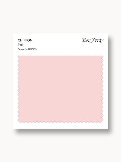 Ever-Pretty Chiffon Swatch Pink