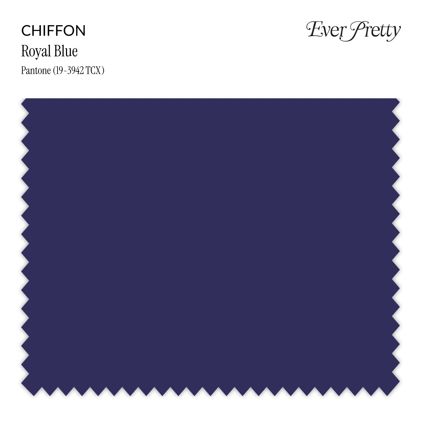 Ever-Pretty Chiffon Swatch #Color_Royal Blue