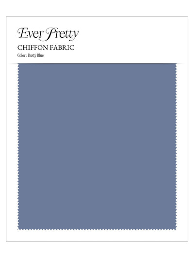 Ever-Pretty Chiffon Swatch #Color_Dusty Blue