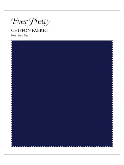 Ever-Pretty Chiffon Swatch #Color_Royal Blue