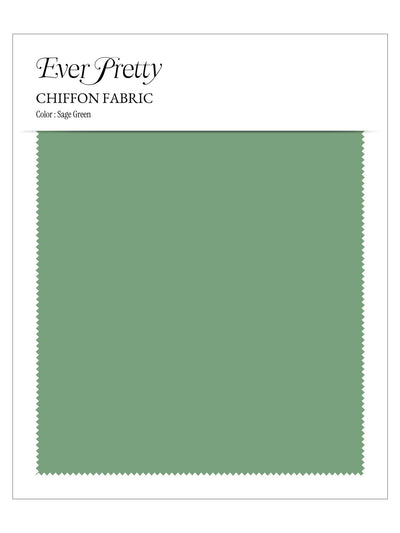 Ever-Pretty Chiffon Swatch #Color_Sage Green