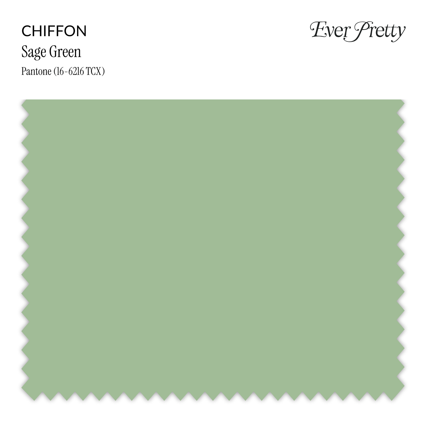 Ever-Pretty Chiffon Swatch #Color_Sage Green