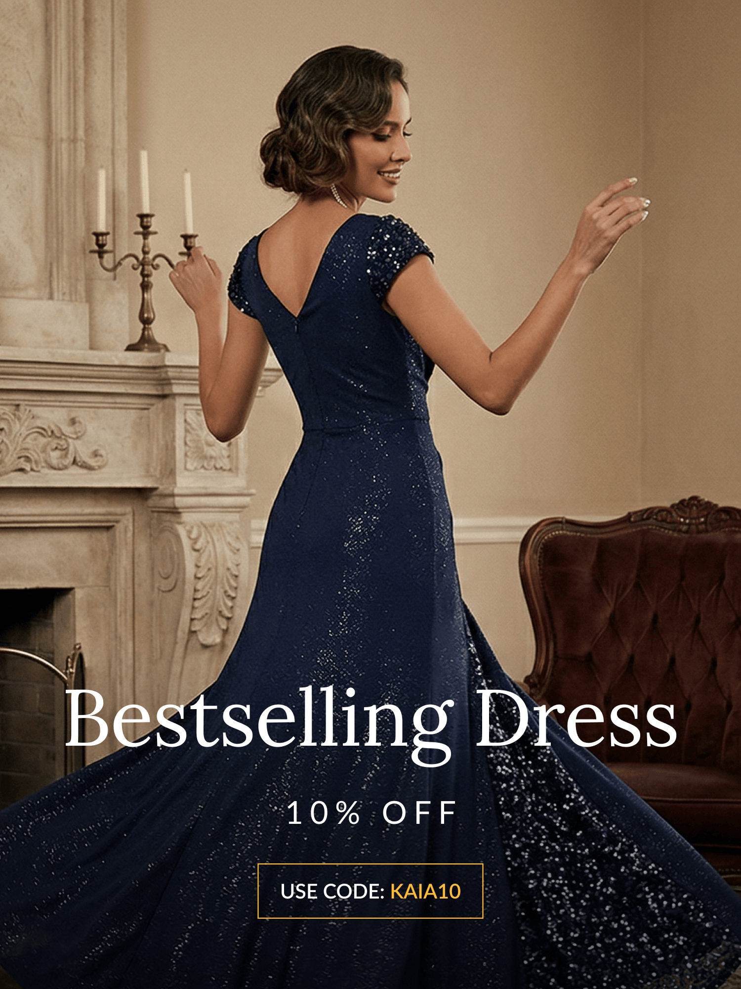 ever KAIA|Knotted Knit Cap Sleeve Dress