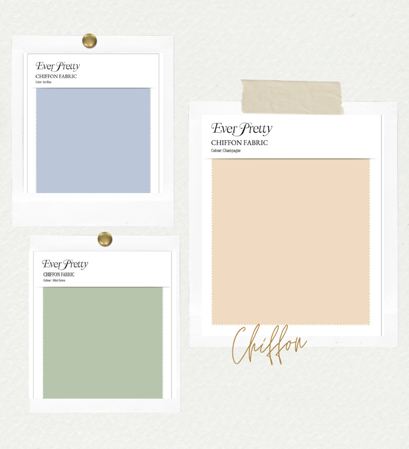 Champagne Chiffon Swatch