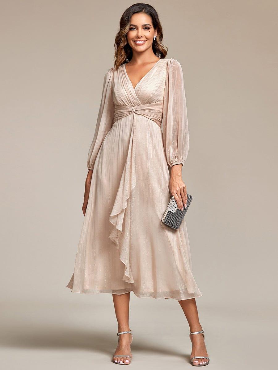 Top Picks Champagne Bridesmaid Gowns #style_EE01977CH