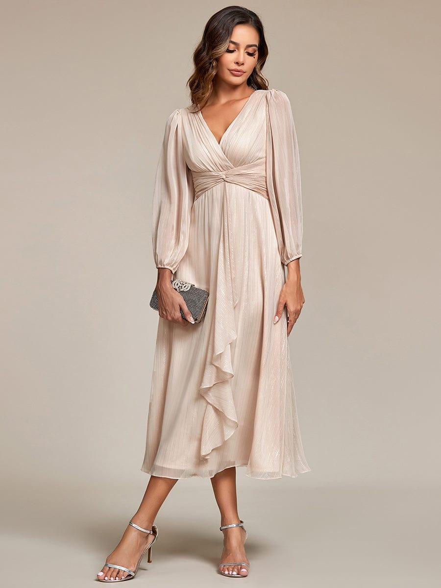 Top Picks Champagne Bridesmaid Gowns #style_EE01977CH