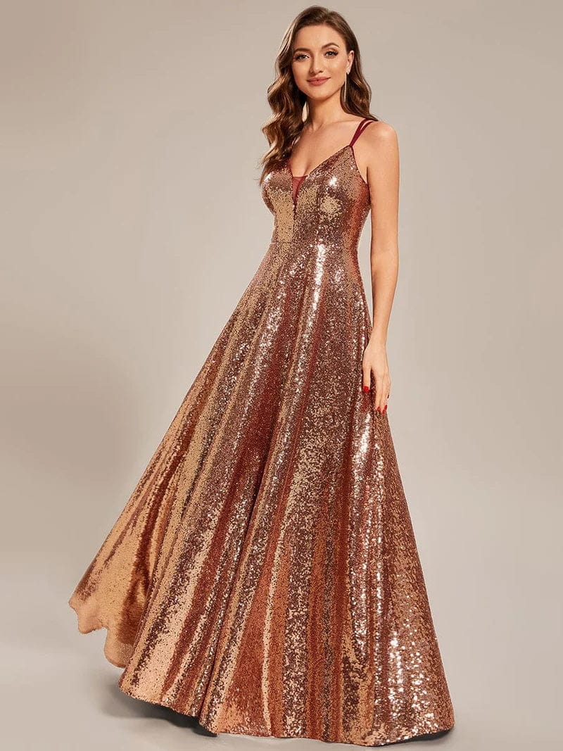 Rose Gold Prom Dresses