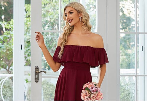 Chiffon Wedding Guest Dresses