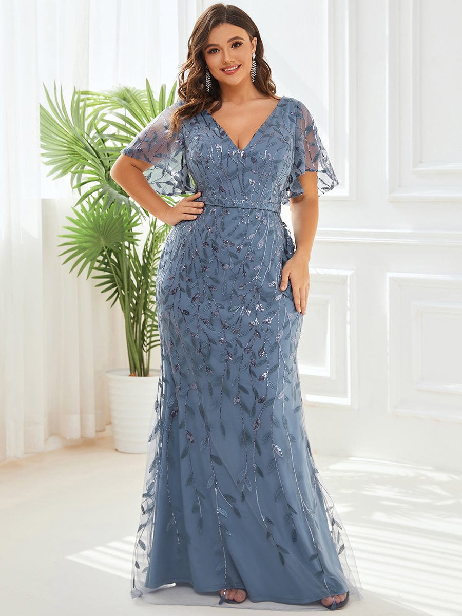 Buy wild U Women Plus Size Stretchable Stylish Western Cocktail Gown Dress  (Beige, Size : 2XL) at Amazon.in