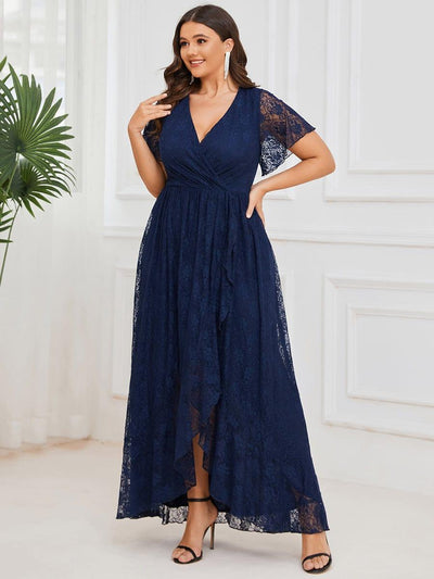 Plus Size Navy Blue Dresses - Ever-Pretty UK Plus Size Navy Blue Dresses - Ever-Pretty UK