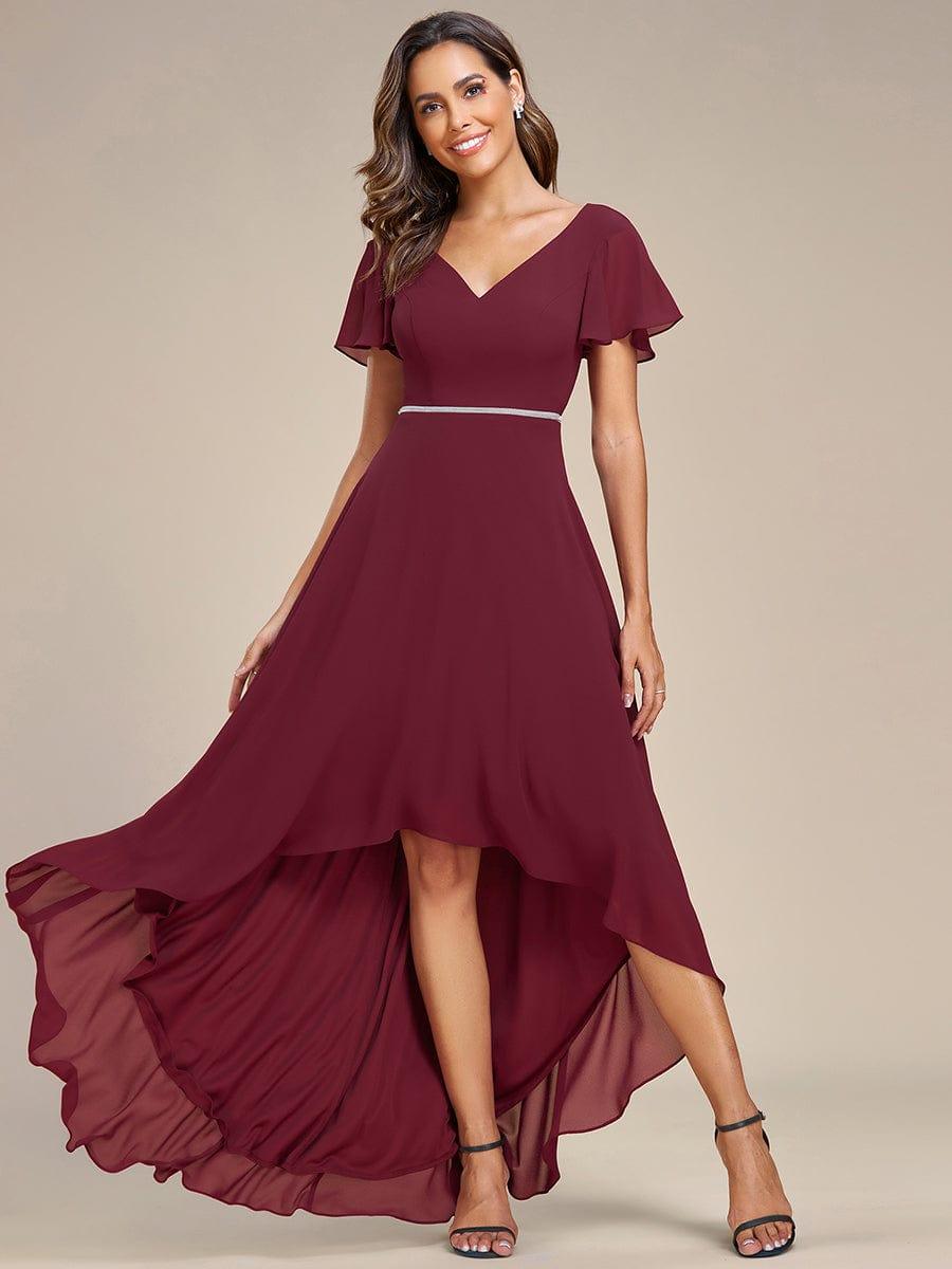 Bridesmaid Dresses Red Dresses For Wedding Guests Uk Chiffon
