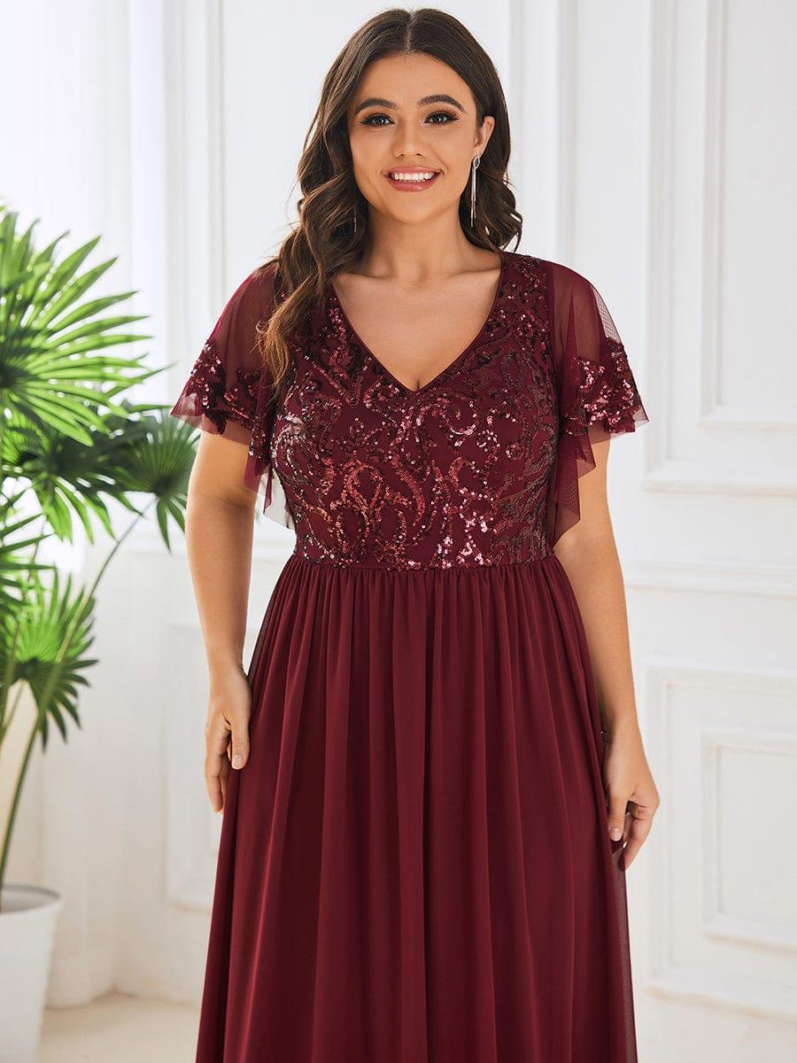 Mother of the store bride dresses burgundy