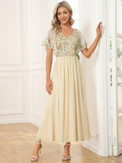 Gold & Rose Gold Mother of The Bride/Groom Dresses - Ever-Pretty UK Gold & Rose Gold Mother of The Bride/Groom Dresses - Ever-Pretty UK