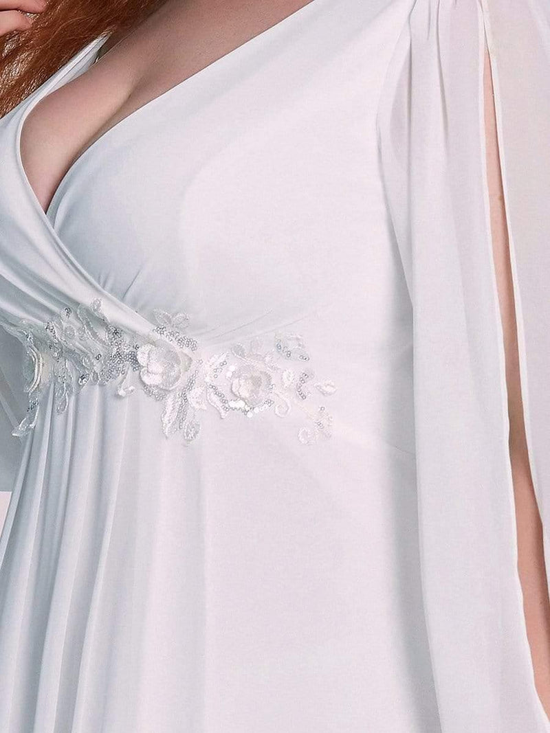 FuLL Length Lace and Chiffon Dresses Sunset Plus Size