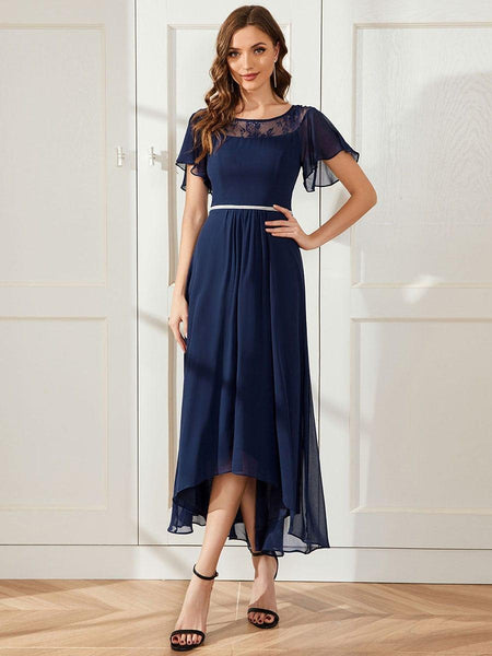 sachin and babi light blue dress Alberta Ferretti boat-neck Gown | Blue