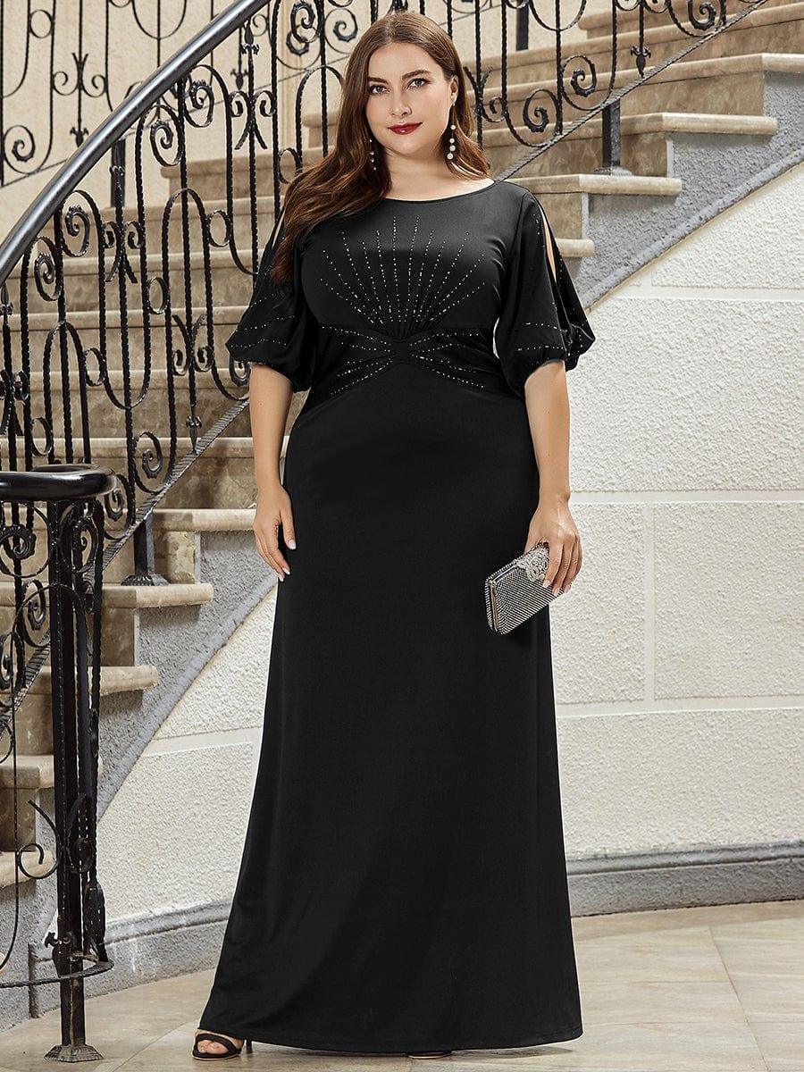 Simple Maxi Plus Size Mermaid Party Dresses for Women