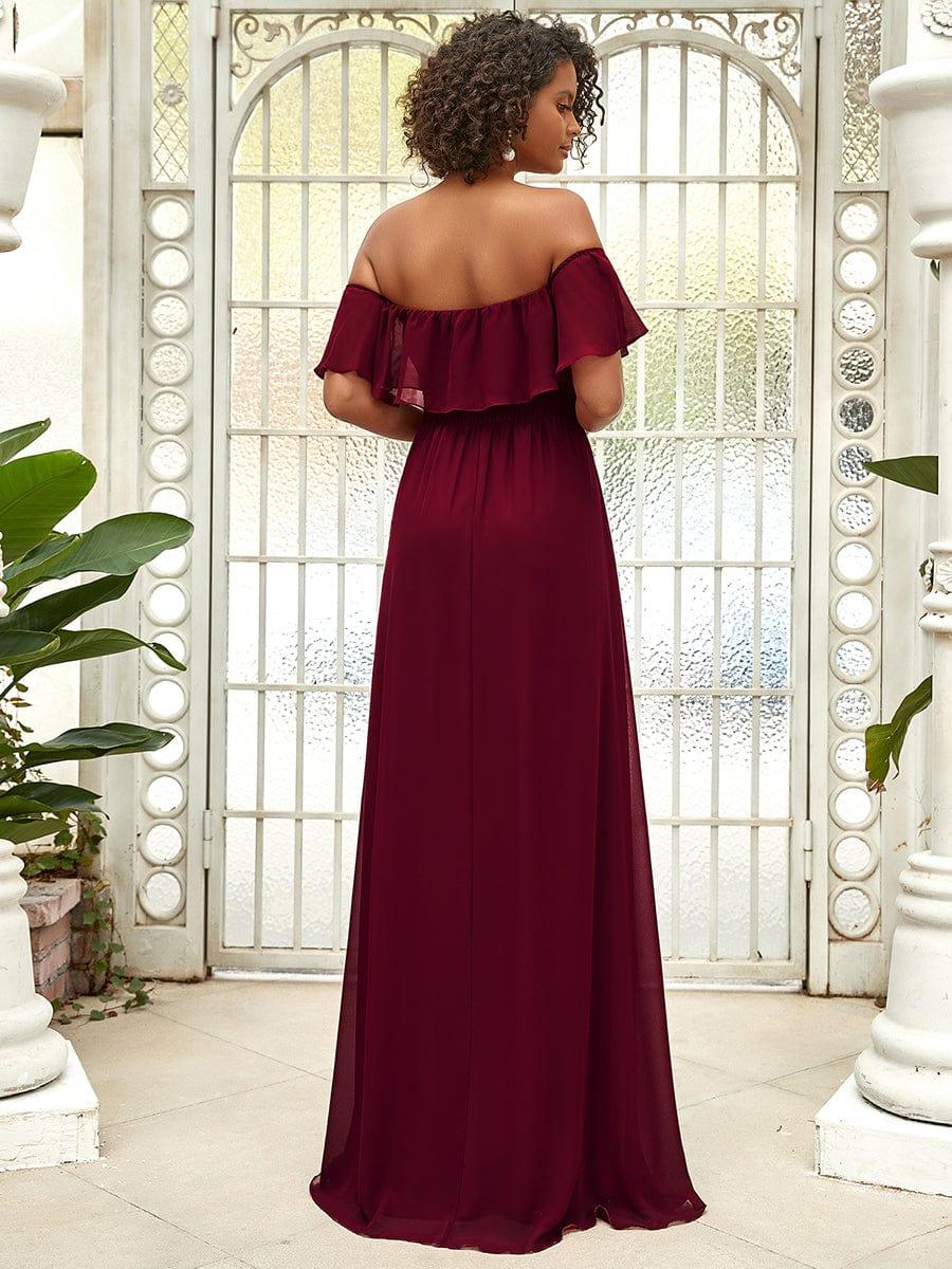 Burgundy Bridesmaid Dresses