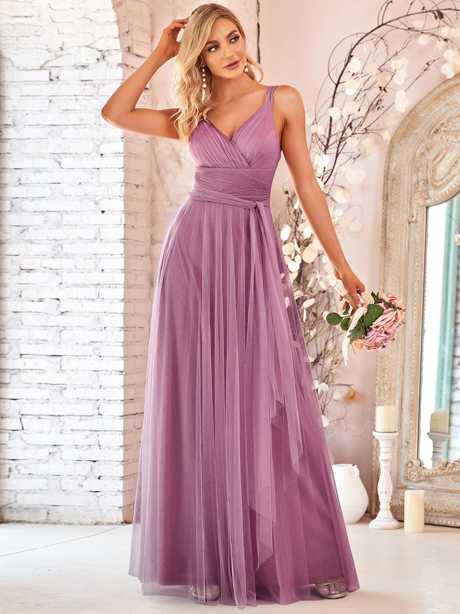 Purple Orchid Bridesmaid Dresses Mixed Styles - Ever-Pretty UK