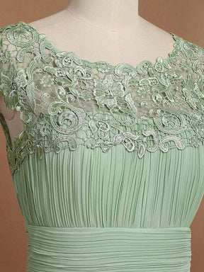 Maxi Long Empire Waist A Line Bridesmaid Dress