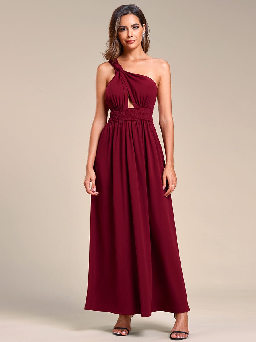 Multiway A-Line Bridesmaid Dress with Elastic Waist