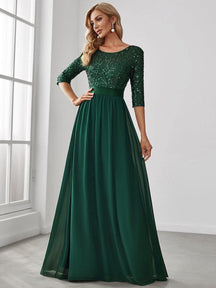 Dark Green Concert Dresses #style_EE00685DG