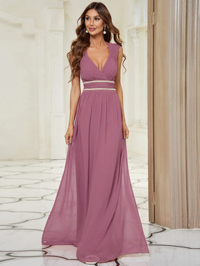Sleeveless Grecian Style Formal Evening Dresses for Women